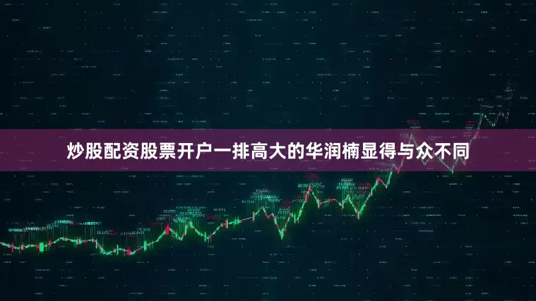 炒股配资股票开户一排高大的华润楠显得与众不同